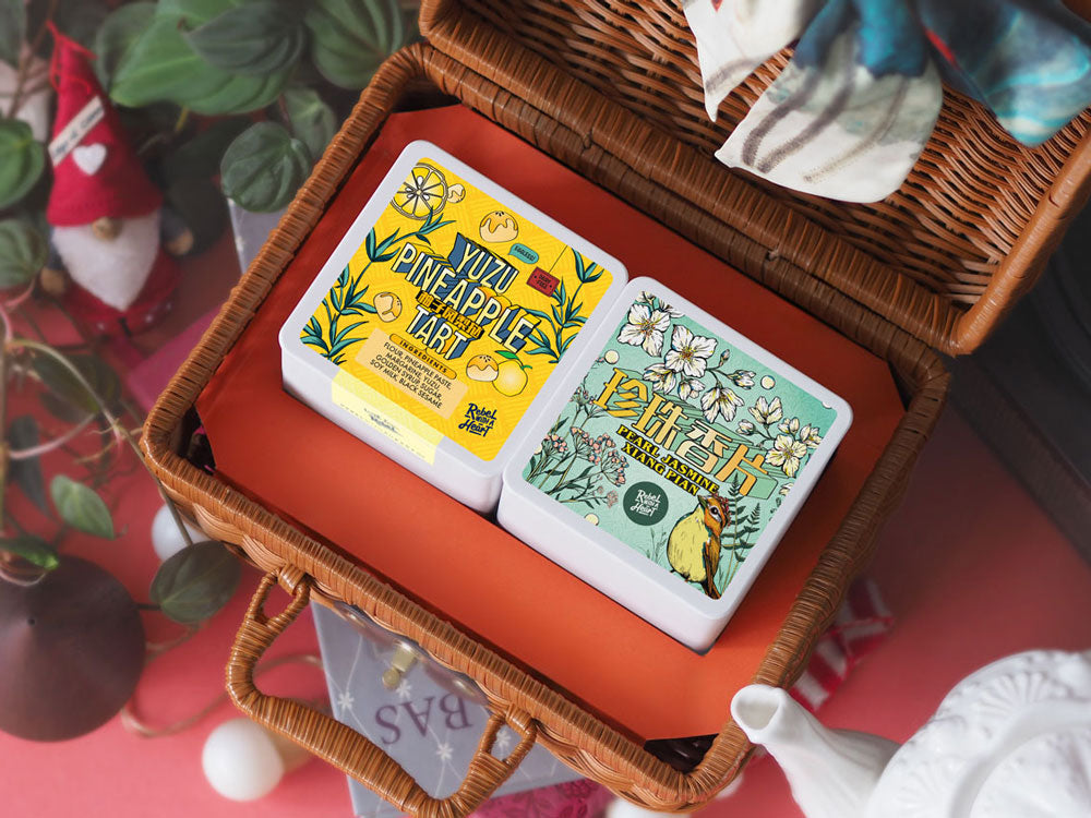 Christmas Gift Set: Yuzu Pineapple Tart + Pearl Jasmine Xiang Pian