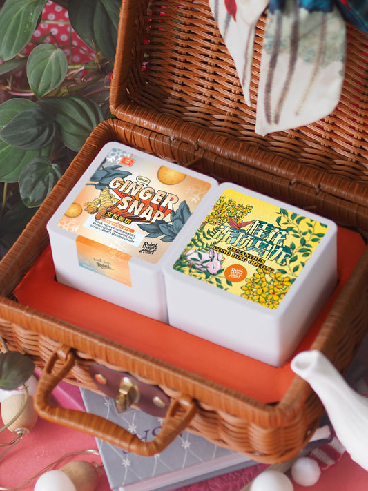 Christmas Gift Set: Gingersnap + Osmanthus Dong Ding Oolong