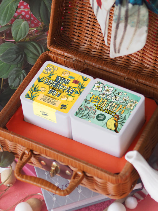 Christmas Gift Set: Yuzu Pineapple Tart + Pearl Jasmine Xiang Pian