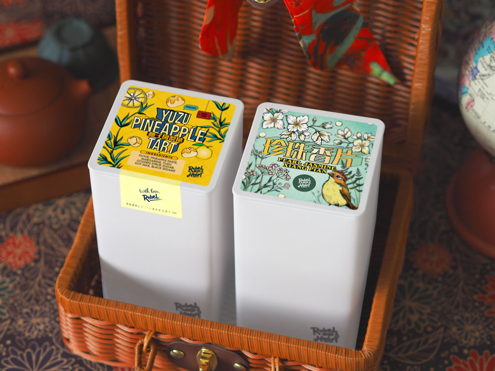 Standard Twin Set: Yuzu Pineapple Tart + Pearl Jasmine Xiang Pian