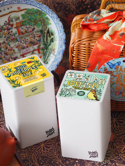 Standard Twin Set: Yuzu Pineapple Tart + Pearl Jasmine Xiang Pian