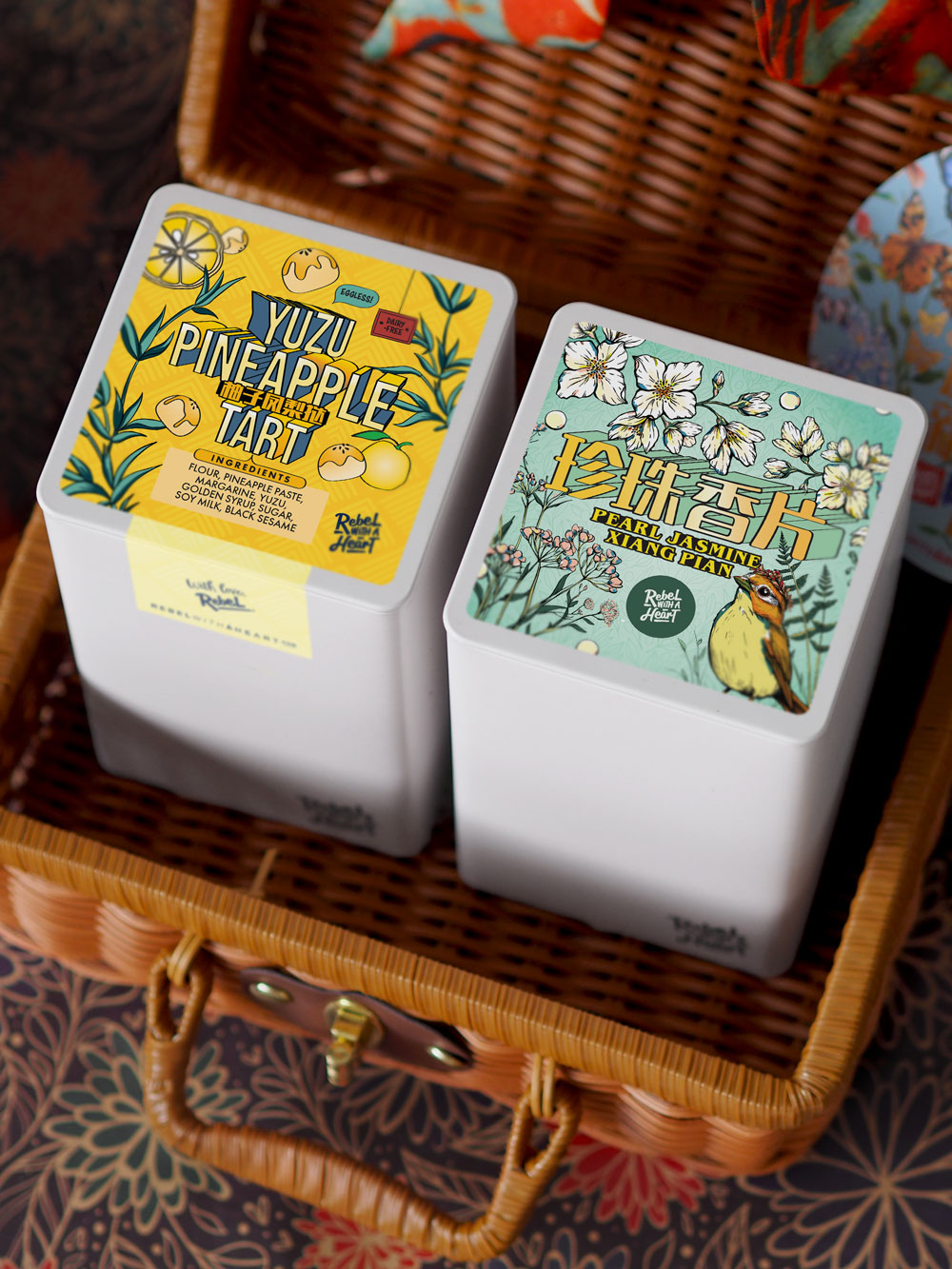 Standard Twin Set: Yuzu Pineapple Tart + Pearl Jasmine Xiang Pian