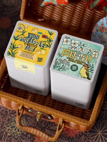Standard Twin Set: Yuzu Pineapple Tart + Pearl Jasmine Xiang Pian