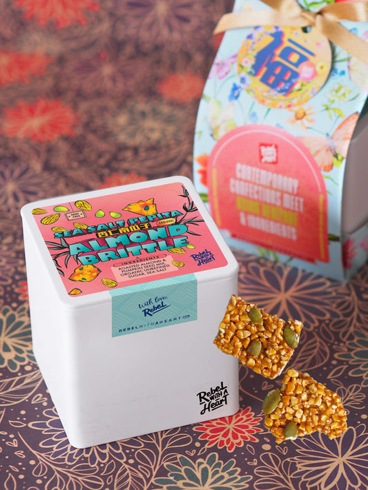 Sea Salt Pepita Almond Brittle